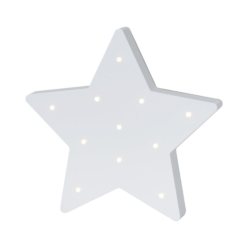 Purflo wooden star nursery light, decorative light (British brand)