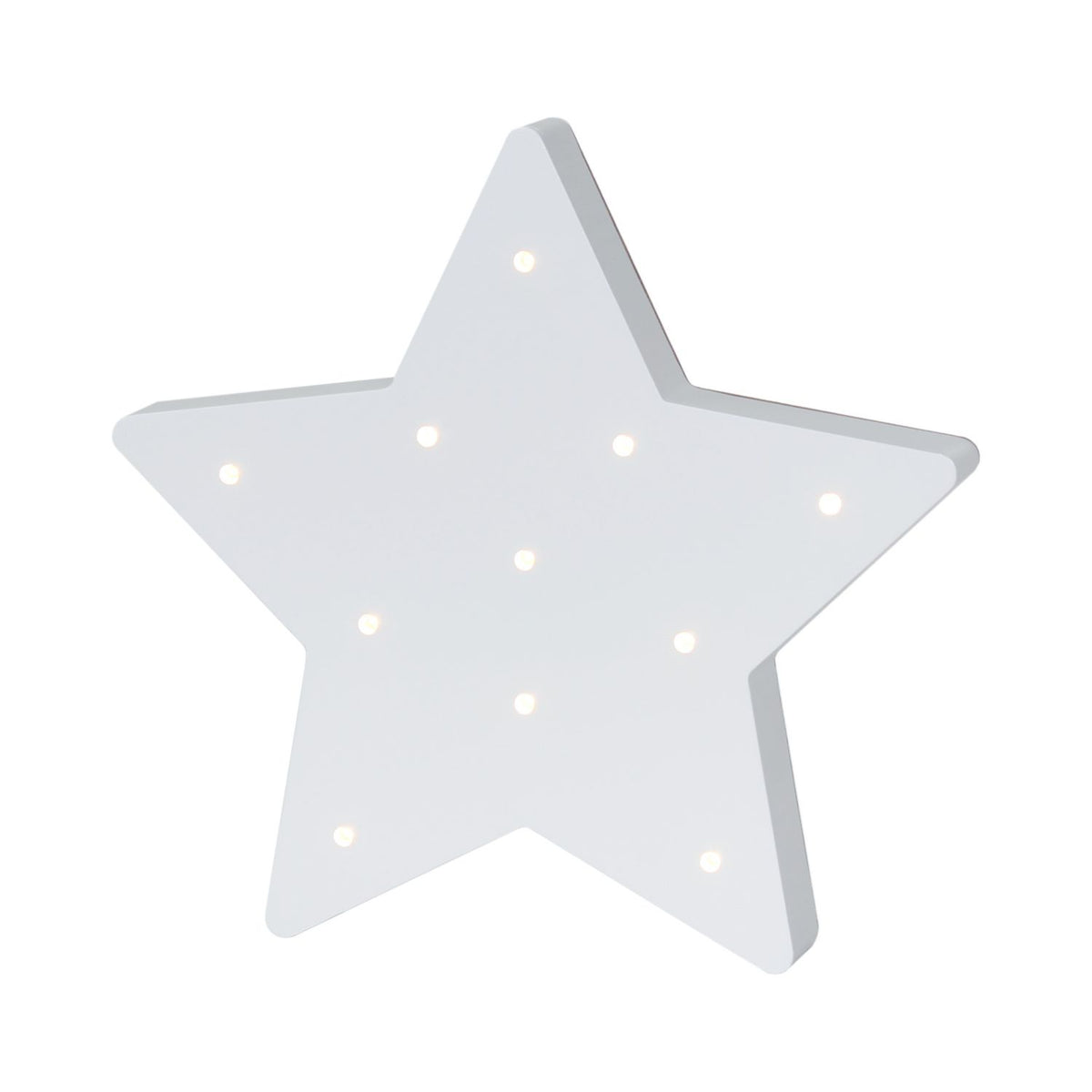 Purflo wooden star nursery light, decorative light (British brand)