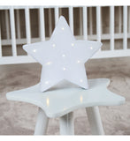 Purflo wooden star nursery light, decorative light (British brand)
