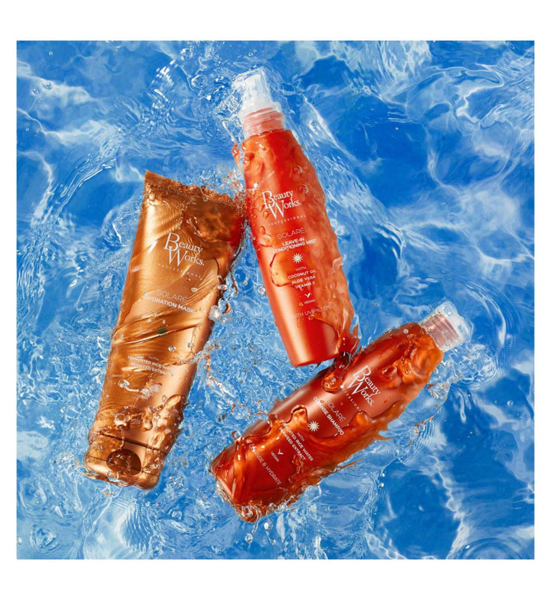 Beauty Works Solaré Jet-Set Sun Care Set travel size, UK version