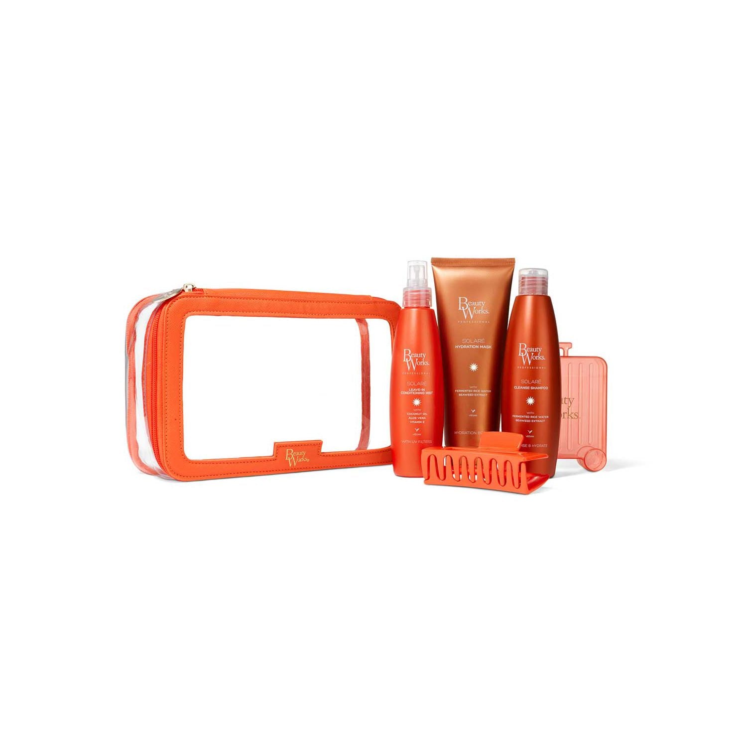 Beauty Works Solare Ultimate Sun Escape Set hair care kit (British brand)