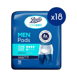 Boots Staydry Men Extra incontinence pads 180 pack (British brand)