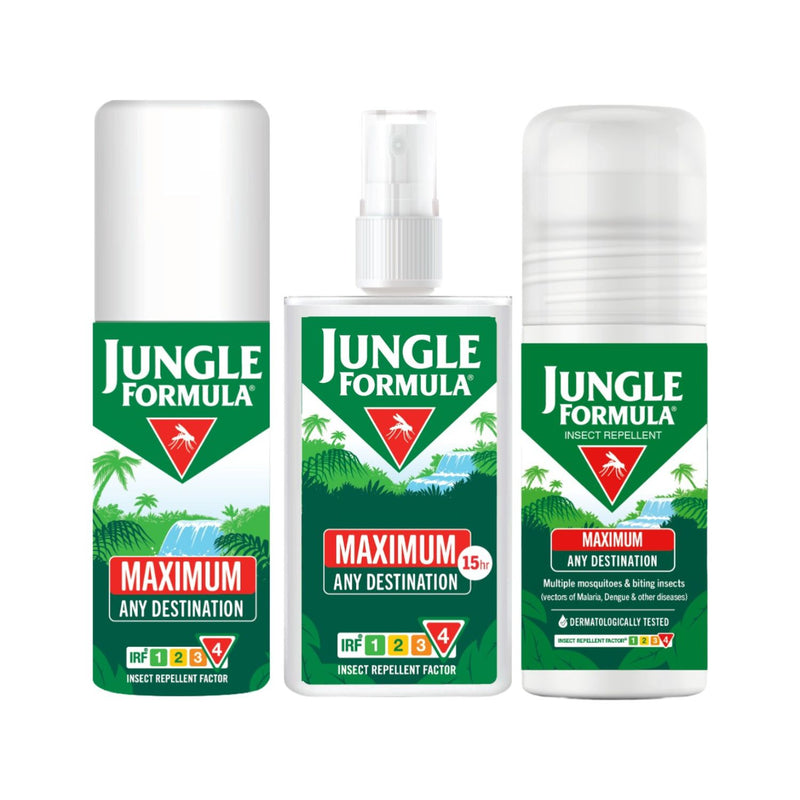 Jungle Formula insect repellent minis bundle travel sizes (British brand)