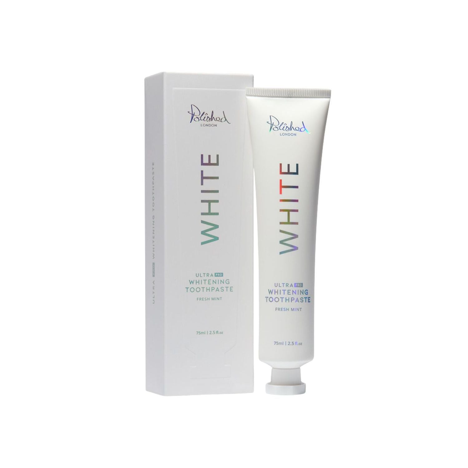 Polished London Pro White toothpaste 75ml - British product