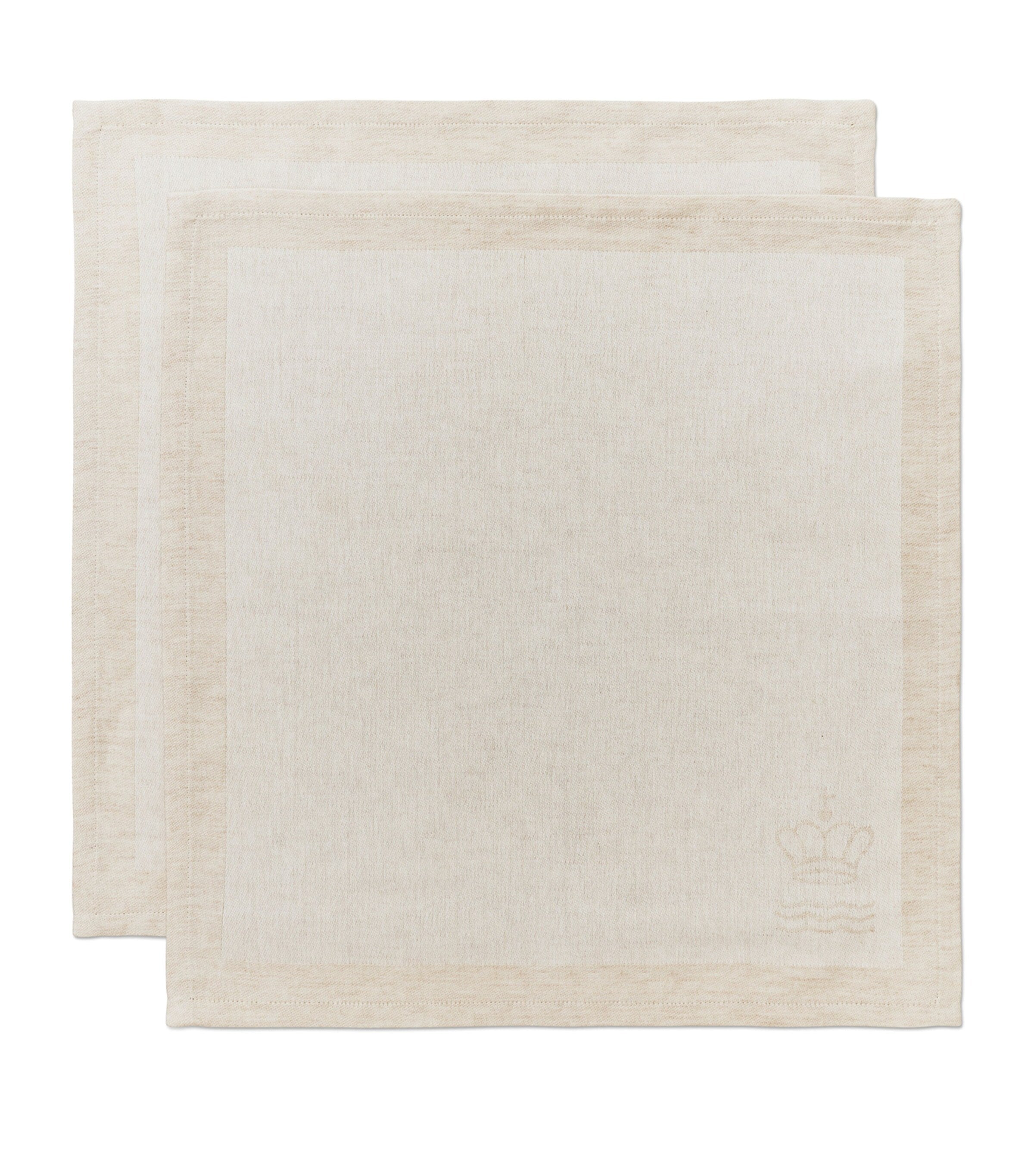 Royal Copenhagen Jacquard Waves fabric napkins 45cm x 45cm, imported from the UK