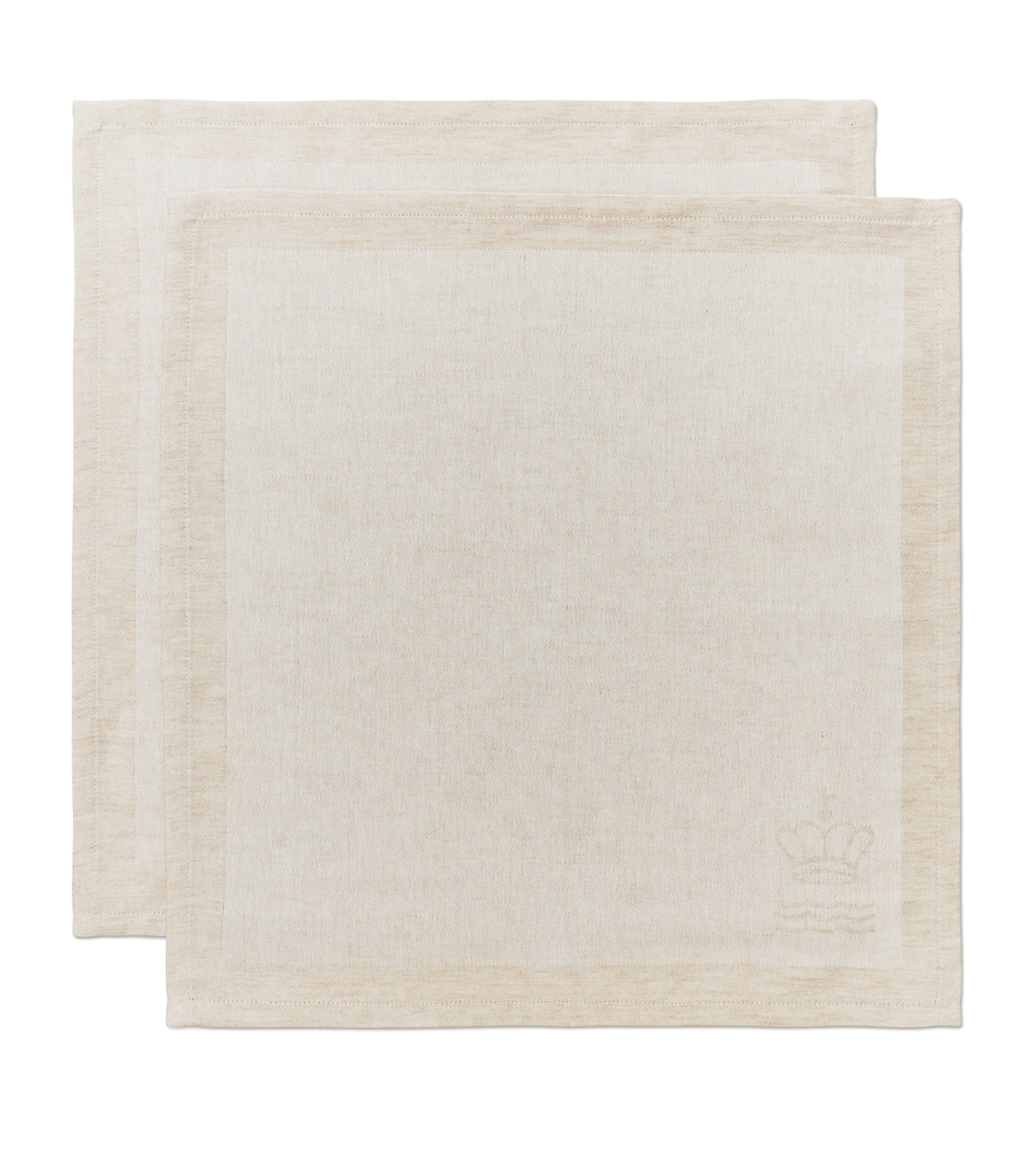Royal Copenhagen Jacquard Waves fabric napkins 45cm x 45cm, imported from the UK