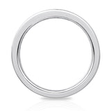 Costco eternity ring round brilliant cut channel set size P (British brand)