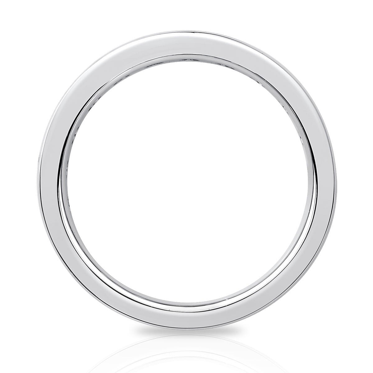 Costco round brilliant eternity ring 2.00ctw platinum size L, UK version