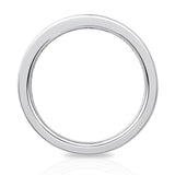 Costco eternity ring round brilliant cut channel set size P (British brand)