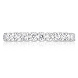 Costco 1ct diamond eternity ring 18ct white gold size M, imported from the UK