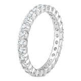 Costco diamond eternity ring 1ct round brilliant 18ct white gold - British product