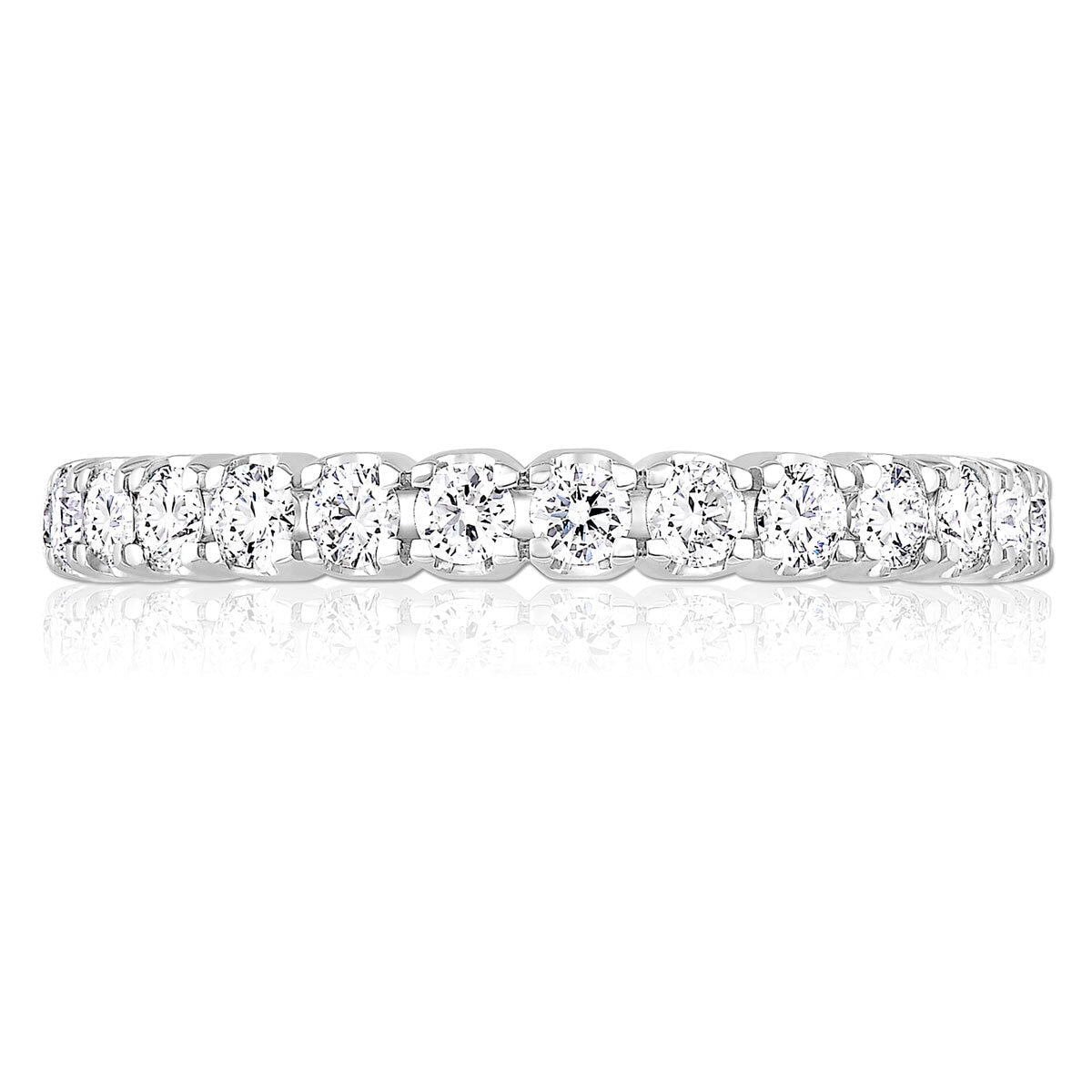 Costco bague éternité en diamant 1 carat or blanc 18 carats - Produit britannique