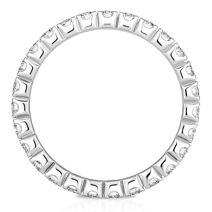 Costco bague éternité en diamant 1 carat or blanc 18 carats - Produit britannique