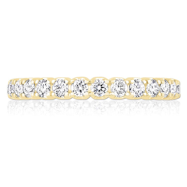 Costco 1ct round brilliant diamond eternity ring 18ct gold - British product