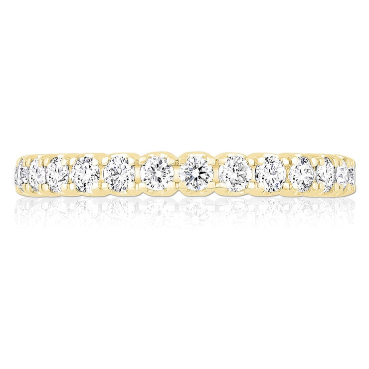 Costco 1ct diamond eternity ring 18ct yellow gold size L, UK version