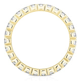Costco 1ct round brilliant diamond eternity ring 18ct gold - British product