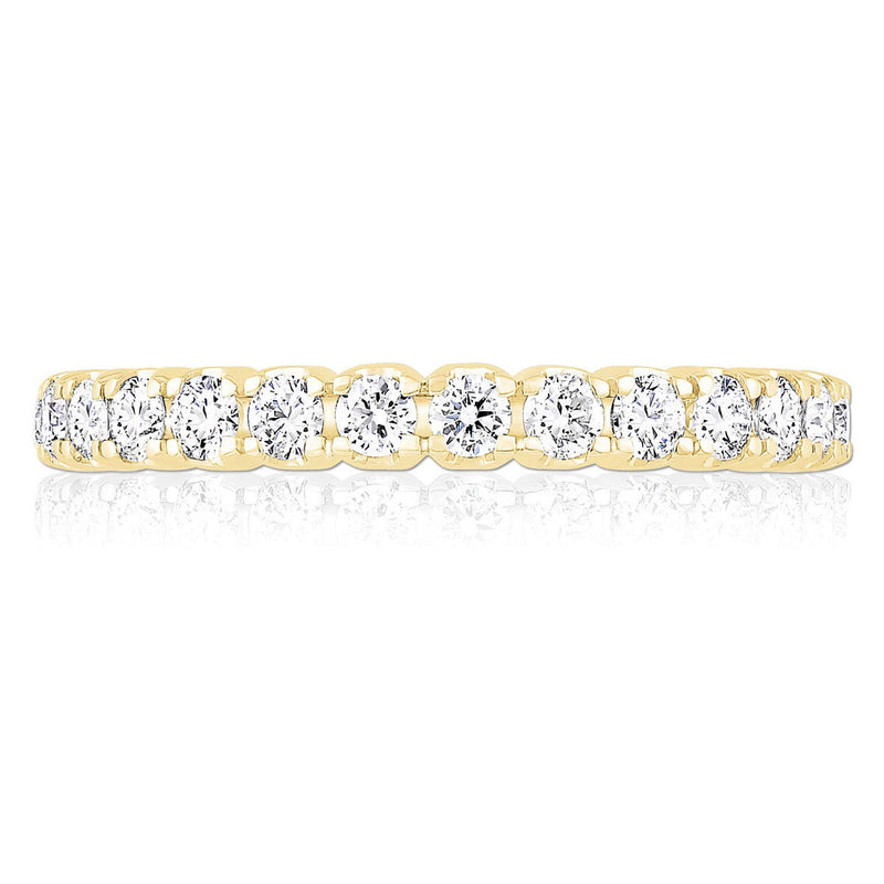 Costco 1ct diamond eternity ring 18ct yellow gold size L, UK version