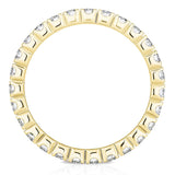 Costco 1ct round brilliant diamond eternity ring 18ct gold - British product