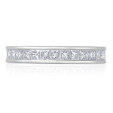 Costco platinum princess cut diamond eternity ring 2.00ctw, UK version