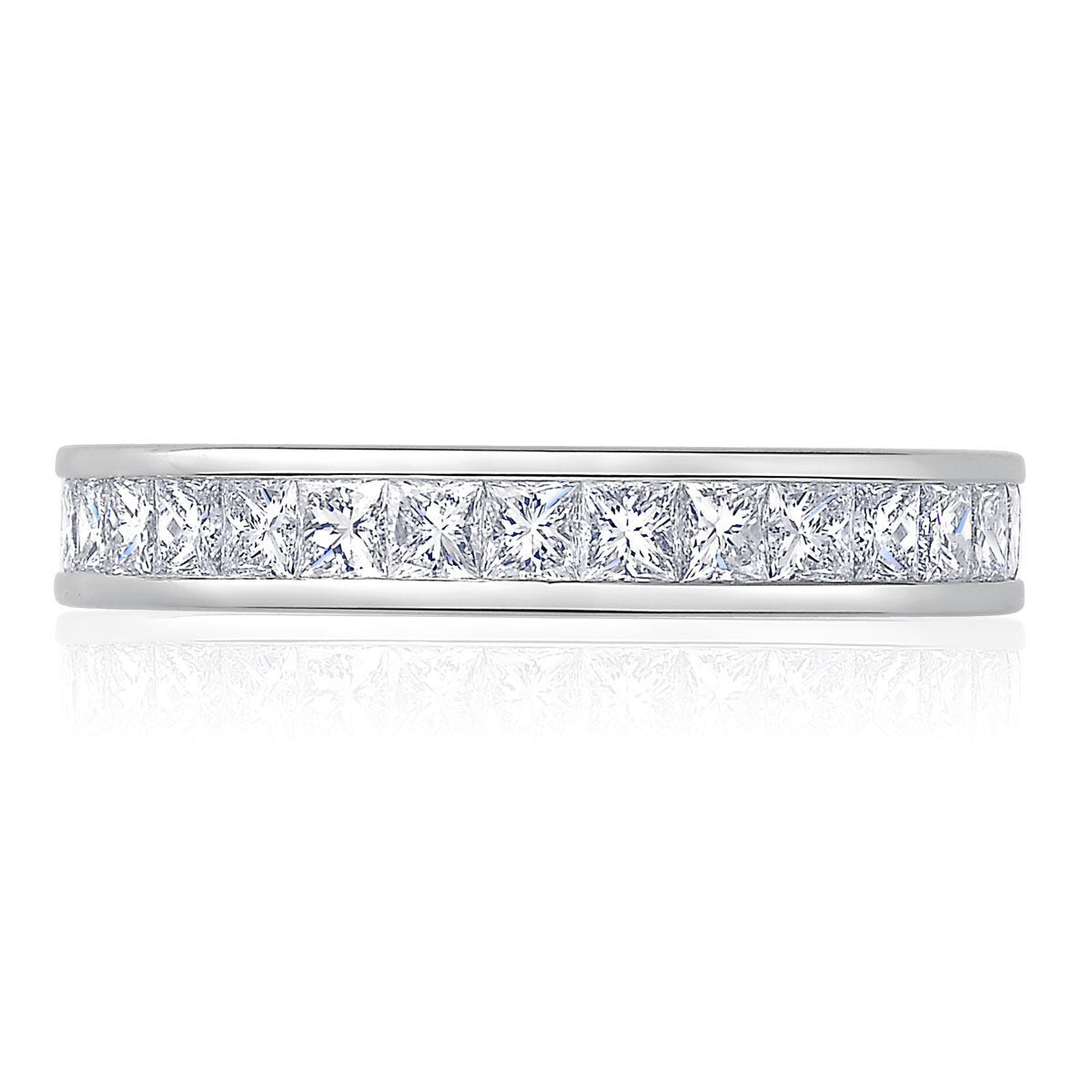 Costco platinum princess cut diamond eternity ring 2.00ctw, UK version