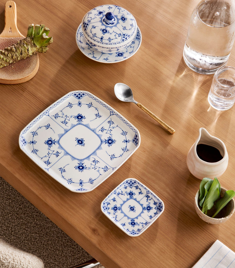 Royal Copenhagen Blue Fluted Plate 10.5cm, imported from the UK