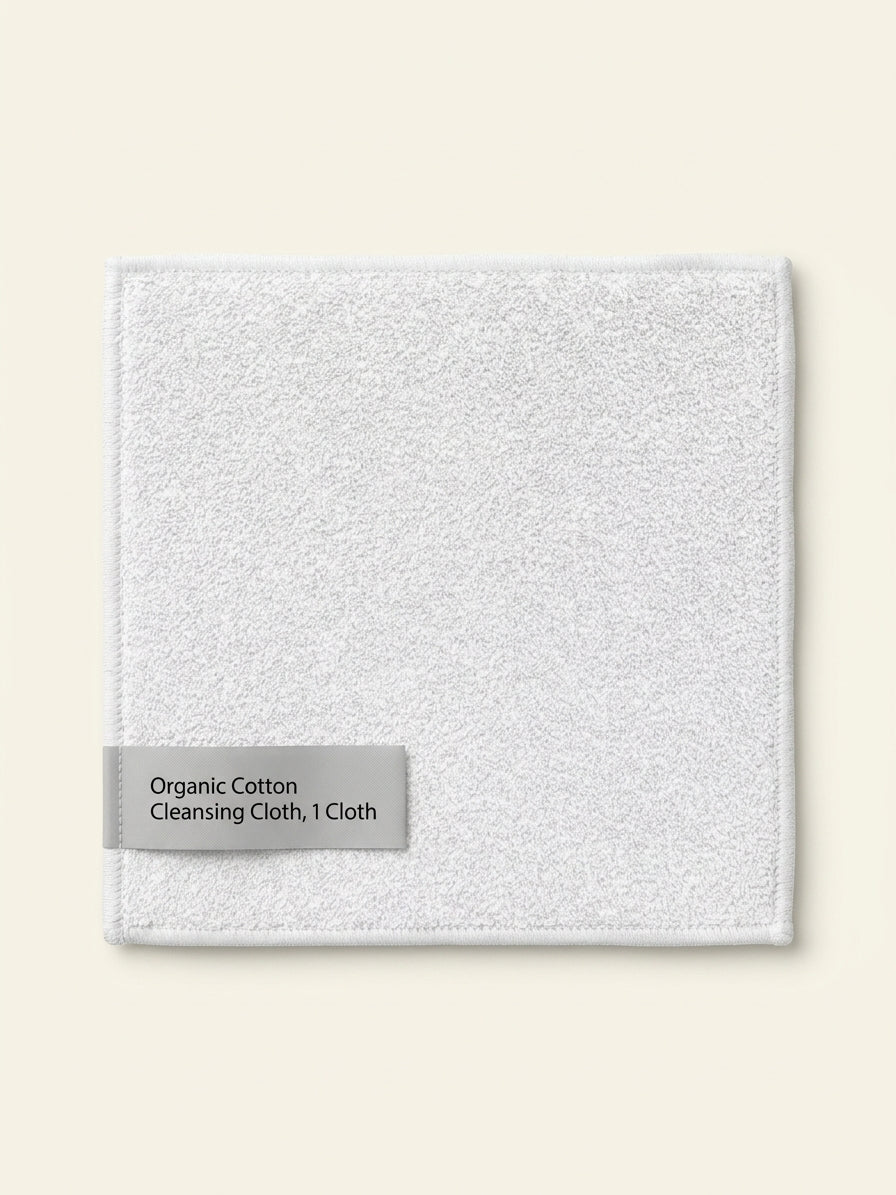 Liz Earle organic cotton cleansing cloth, reusable, (British brand)