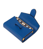 Smythson leather single playing card case (British brand)