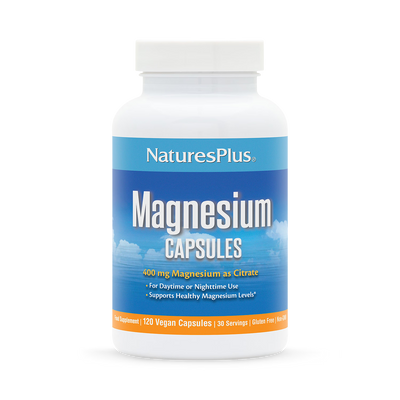 Holland & Barrett NaturesPlus Magnesium Citrate 120 Capsules- Buy online at McGrocer