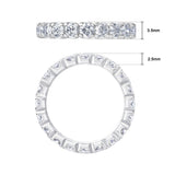 Costco Platinum Diamond Eternity Ring 2.00ctw, imported from the UK