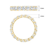 Costco diamond eternity ring 18ct yellow gold, UK version