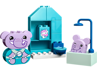 Lego LEGO DUPLO Mine Første Daglig Rutiner Bading 15-delt Sett- Kjøp online på McGrocer