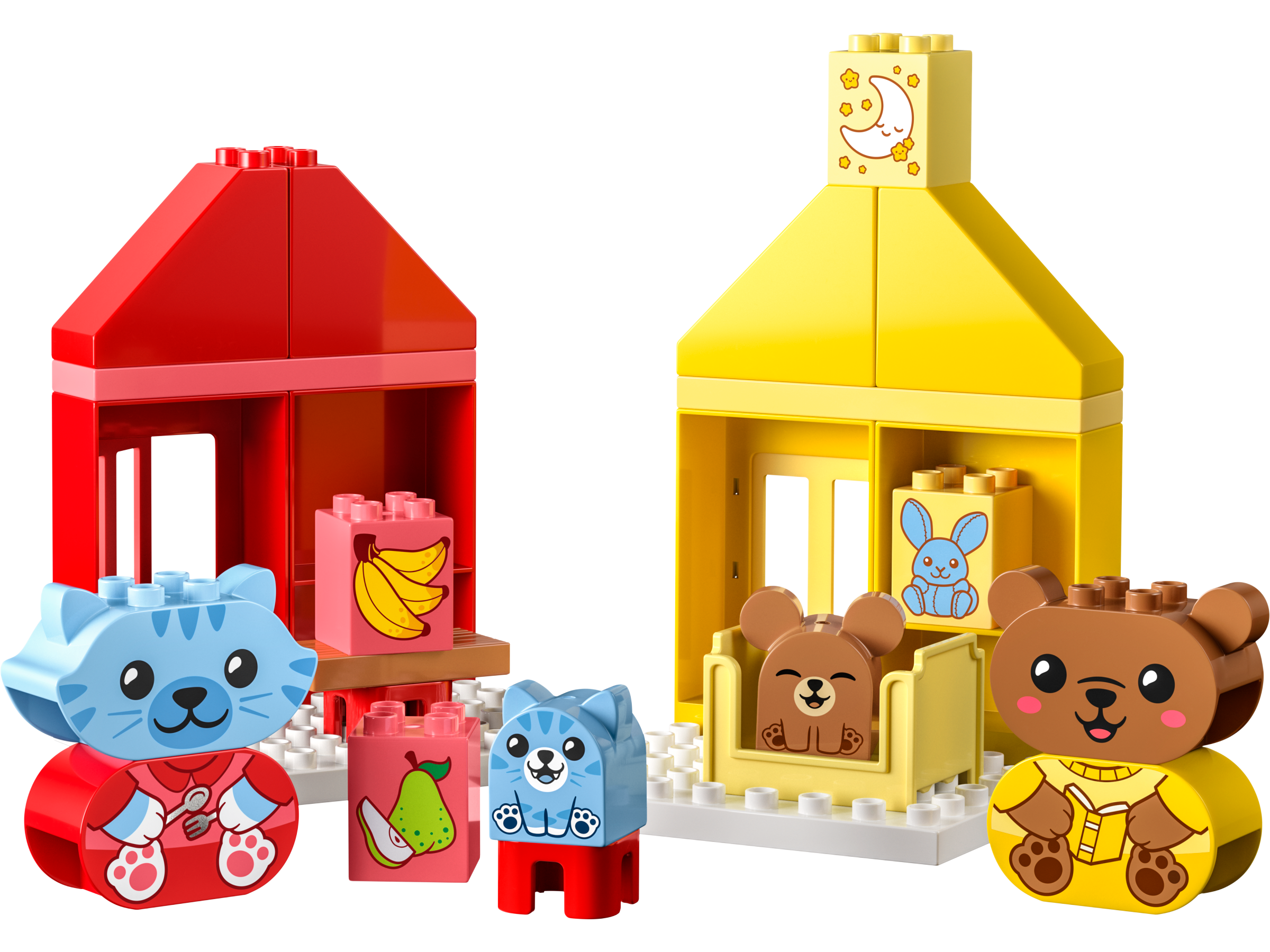 LEGO DUPLO Tägliche Routinen Essen & Schlafenszeit 28 Teile - Britisches Produkt