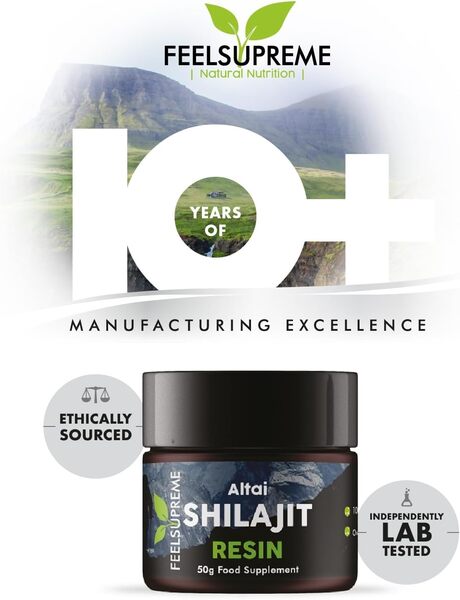 Feel Supreme Altai Shilajit Resin 50g - British product