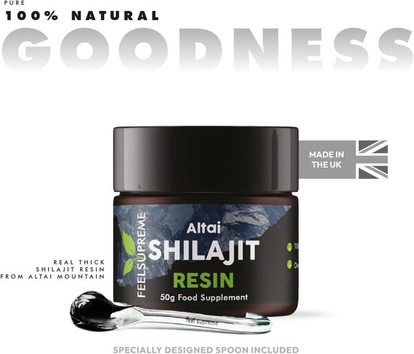 Feel Supreme Altai Shilajit Resin 50g - British product