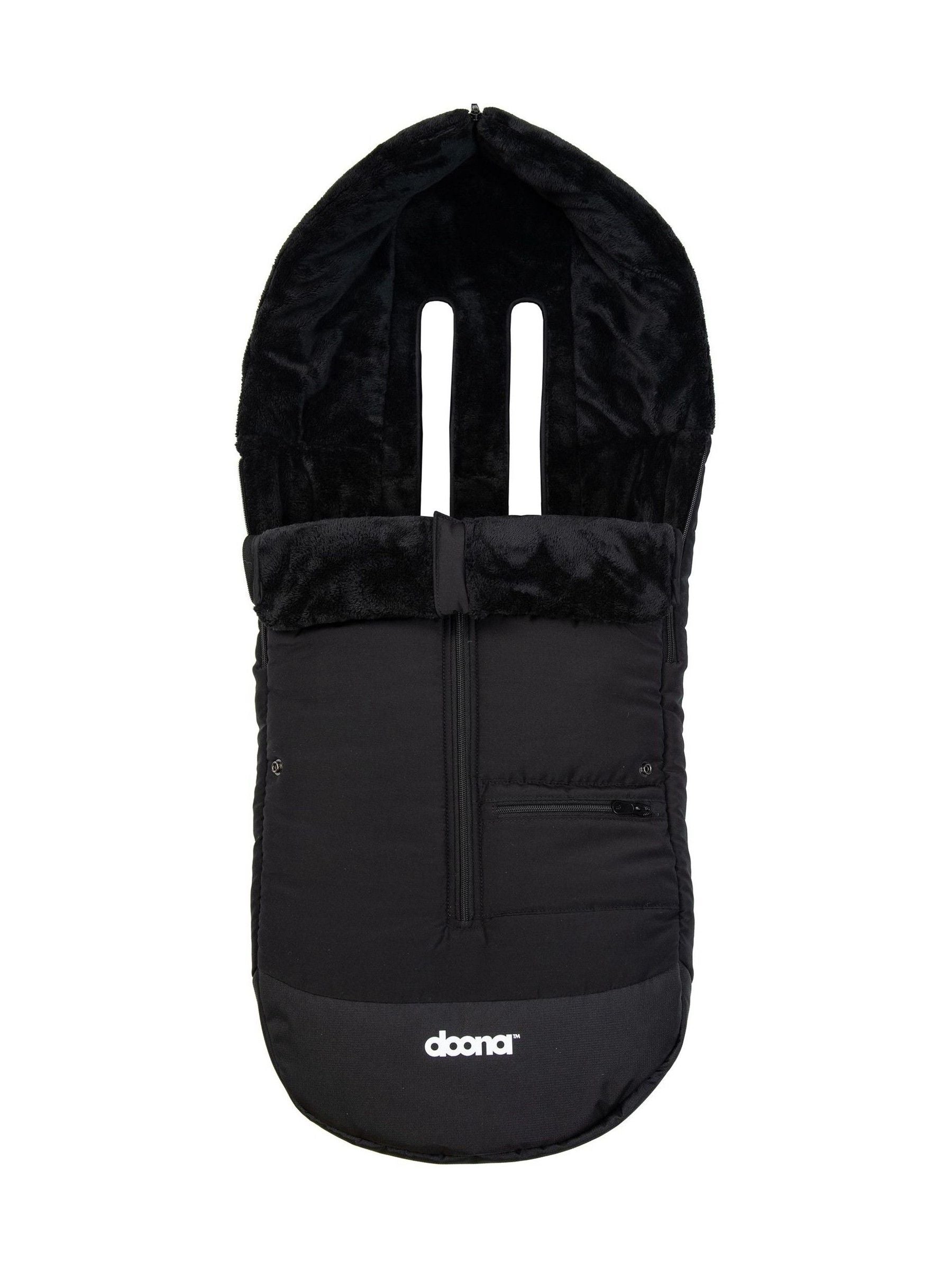 Doona Schwarzer Fusssack Bezug Winter Baby Accessoire, UK Version