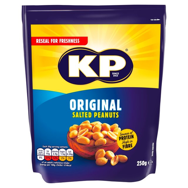 KP Original Salted Peanuts   250g