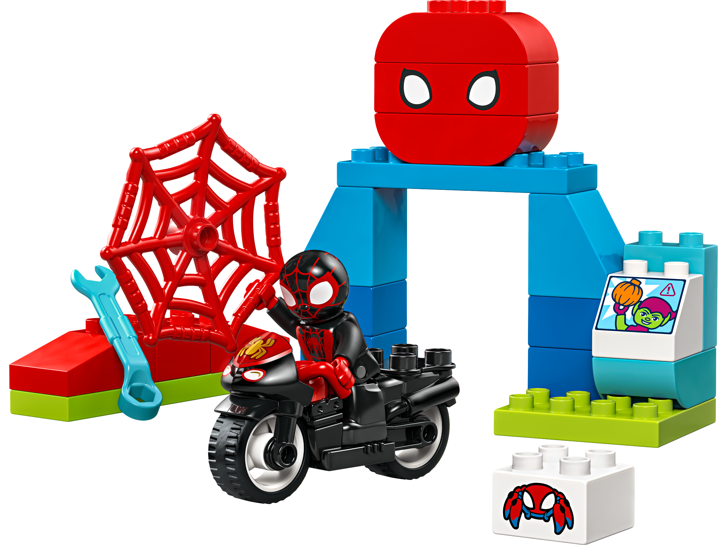 LEGO DUPLO Spin's Motorcycle Adventure 24 Pieces (British brand)