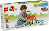 LEGO DUPLO Train Bridge and Tracks 42 Pieces (British brand)