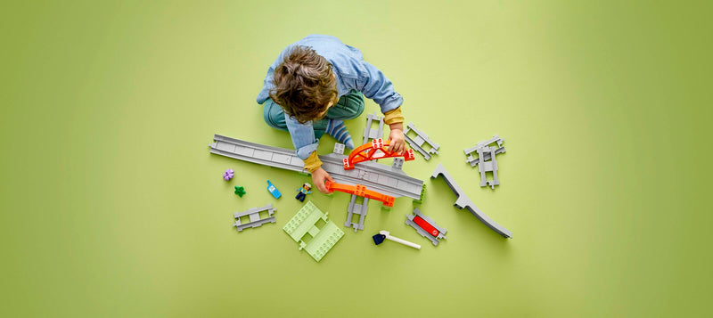 LEGO DUPLO Train Bridge and Tracks 42 Pieces (British brand)