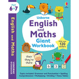Usborne bumper workbook for children aged 5-8, imported from the UK