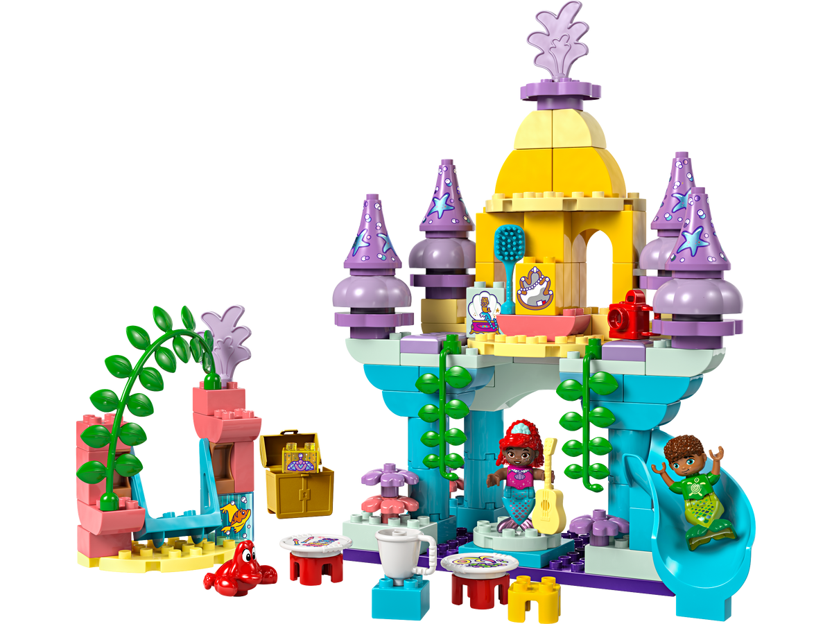 LEGO DUPLO Arielle Schloss 116 Teile - Britisches Produkt