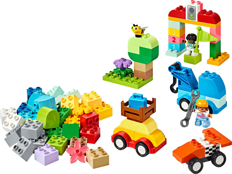 LEGO DUPLO Cars and Trucks Brick Box 80 Pieces - British product