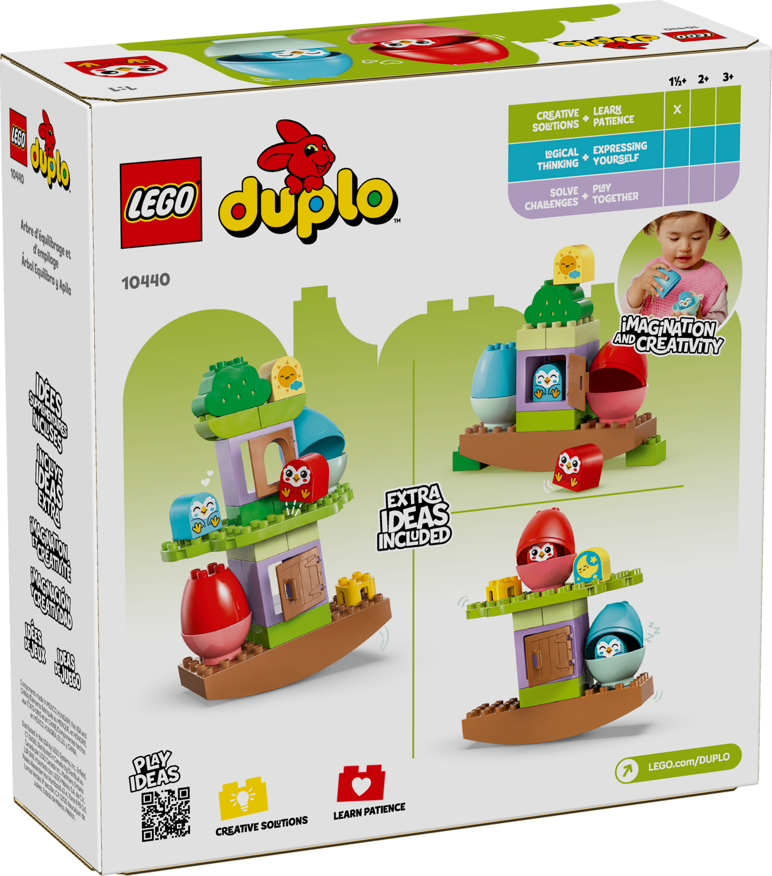 LEGO DUPLO balancing stacking tree for toddlers - British product