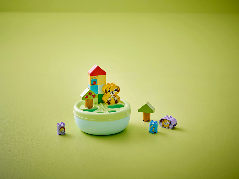 LEGO DUPLO puppy house shape sorter 17 pieces (British brand)