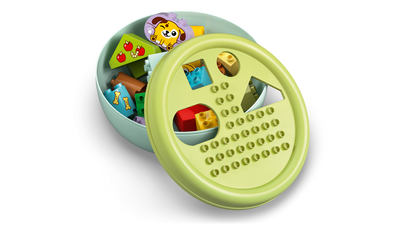 LEGO DUPLO puppy house shape sorter 17 pieces (British brand)