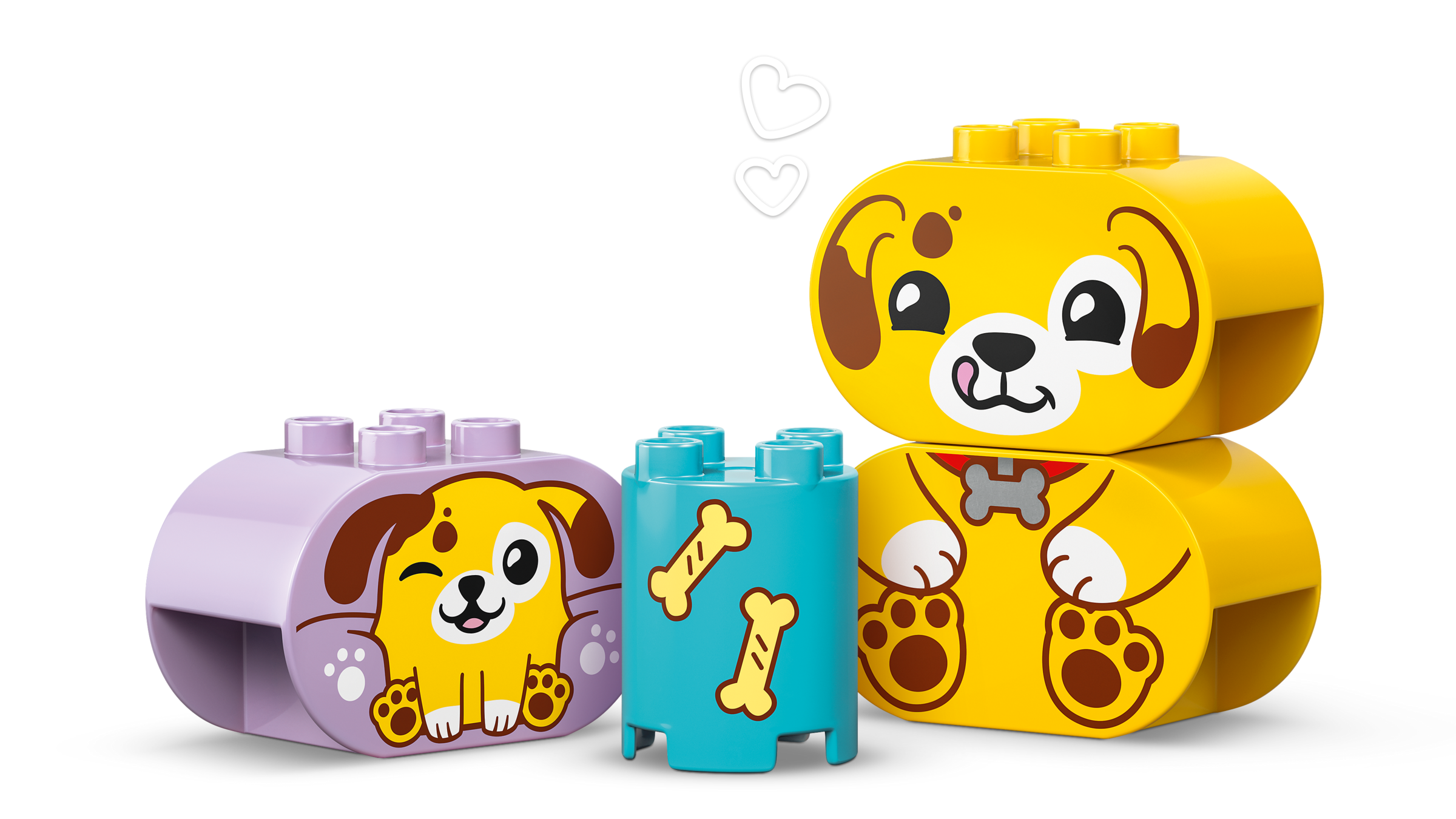 LEGO DUPLO puppy house shape sorter 17 pieces (British brand)