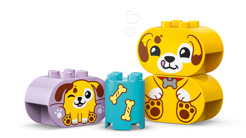 LEGO DUPLO puppy house shape sorter 17 pieces (British brand)