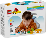 LEGO DUPLO Wild Animal Families Penguins Lions (British brand)