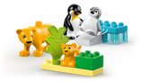 LEGO DUPLO Wild Animal Families Penguins Lions (British brand)