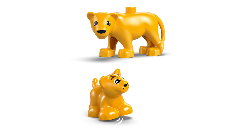 LEGO DUPLO Wild Animal Families Penguins Lions (British brand)